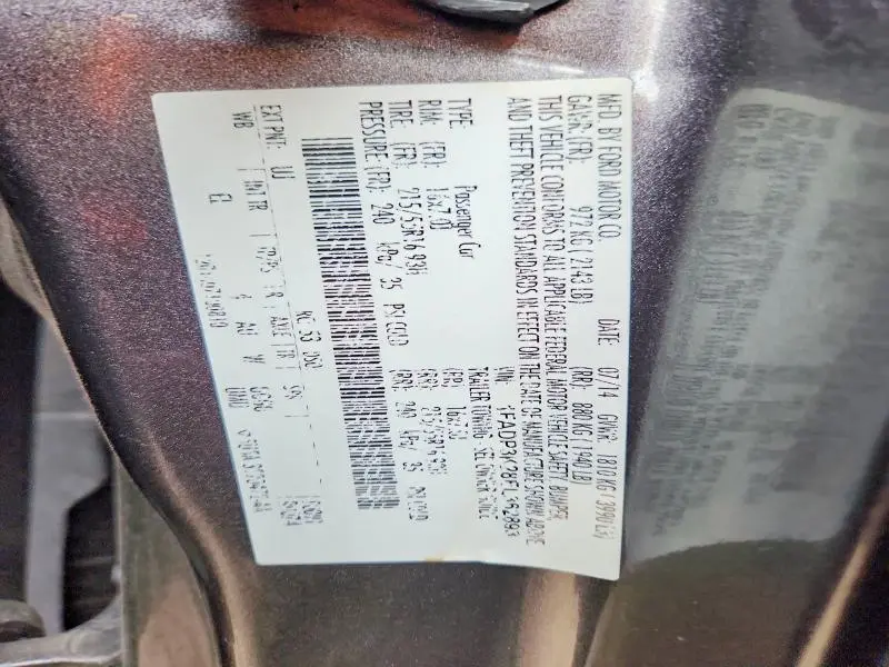 2014 FORD FOCUS SE  