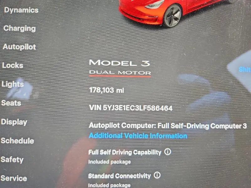 2020 TESLA MODEL 3   