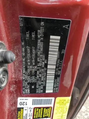 2017 TOYOTA SIENNA XLE  