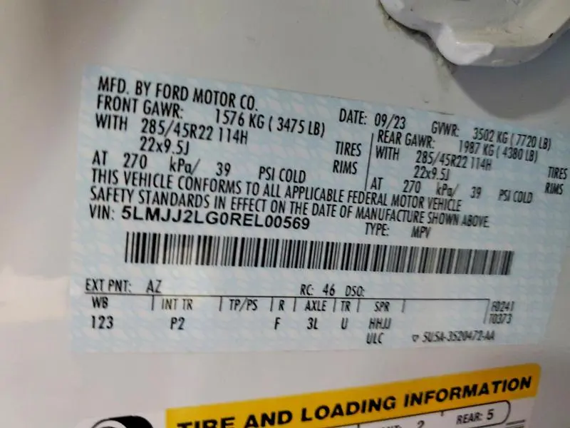 2024 LINCOLN NAVIGATOR RESERVE  