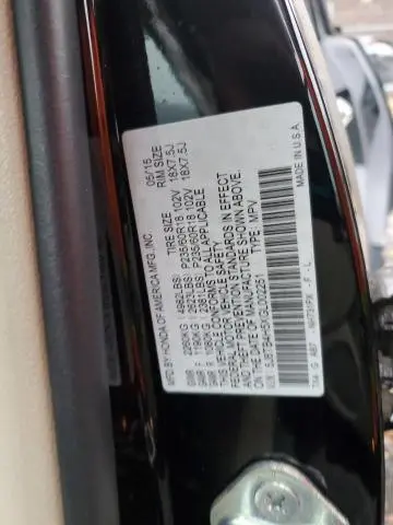 2016 ACURA RDX TECHNOLOGY  