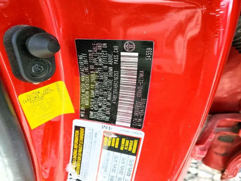 2011 TOYOTA CAMRY BASE  