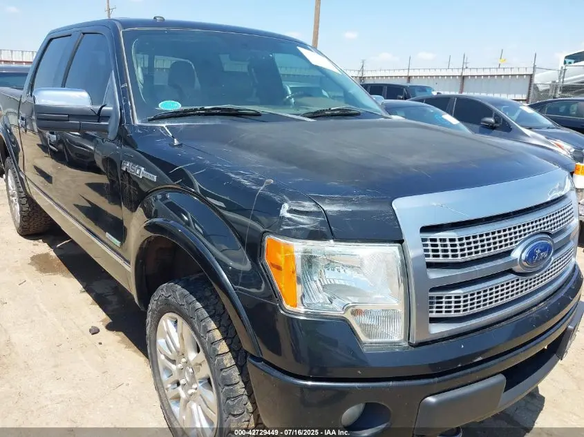 2011 FORD F-150 PLATINUM