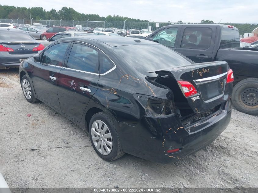 2015 NISSAN SENTRA SV