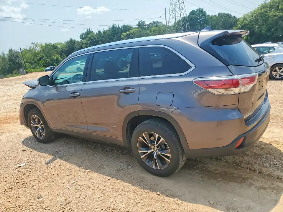 2016 TOYOTA HIGHLANDER XLE  