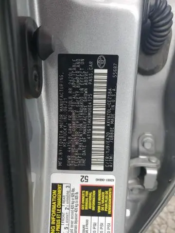 2021 TOYOTA CAMRY SE  