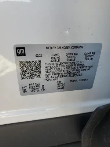 2025 BUICK ENVISTA PREFERRED  