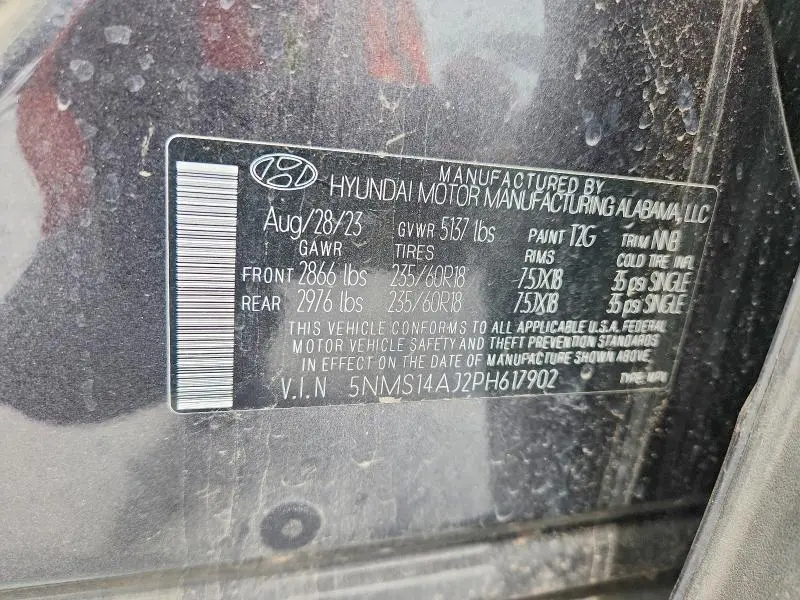 2023 HYUNDAI SANTA FE SE  