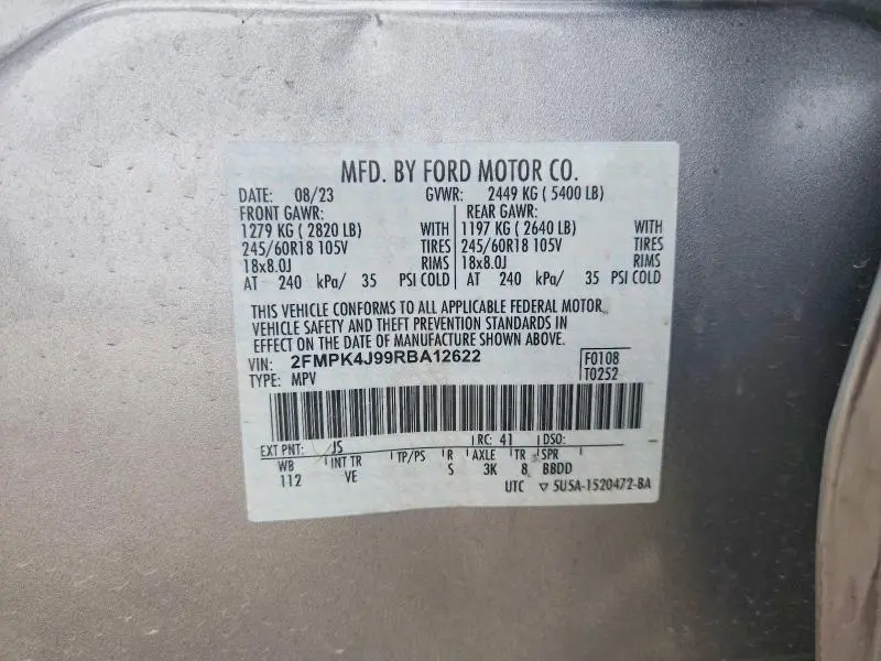 2024 FORD EDGE SEL  