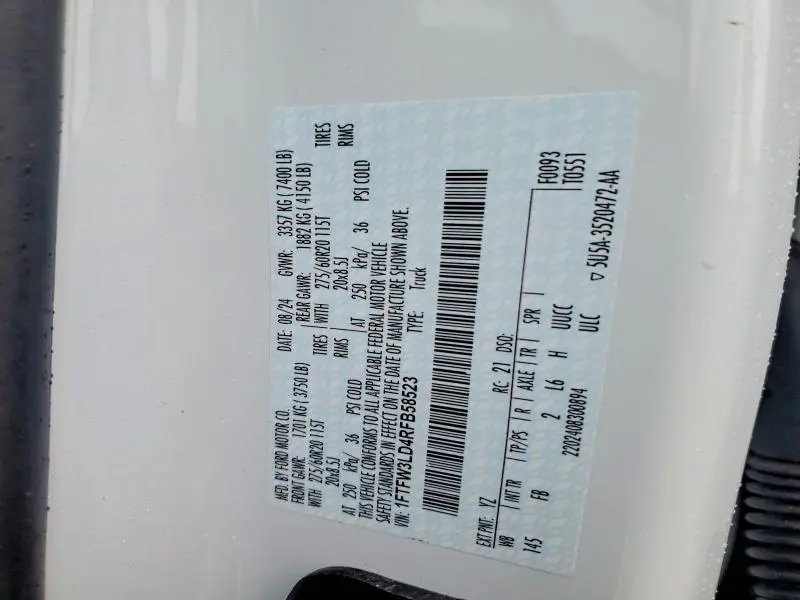 2024 FORD F150 XLT  
