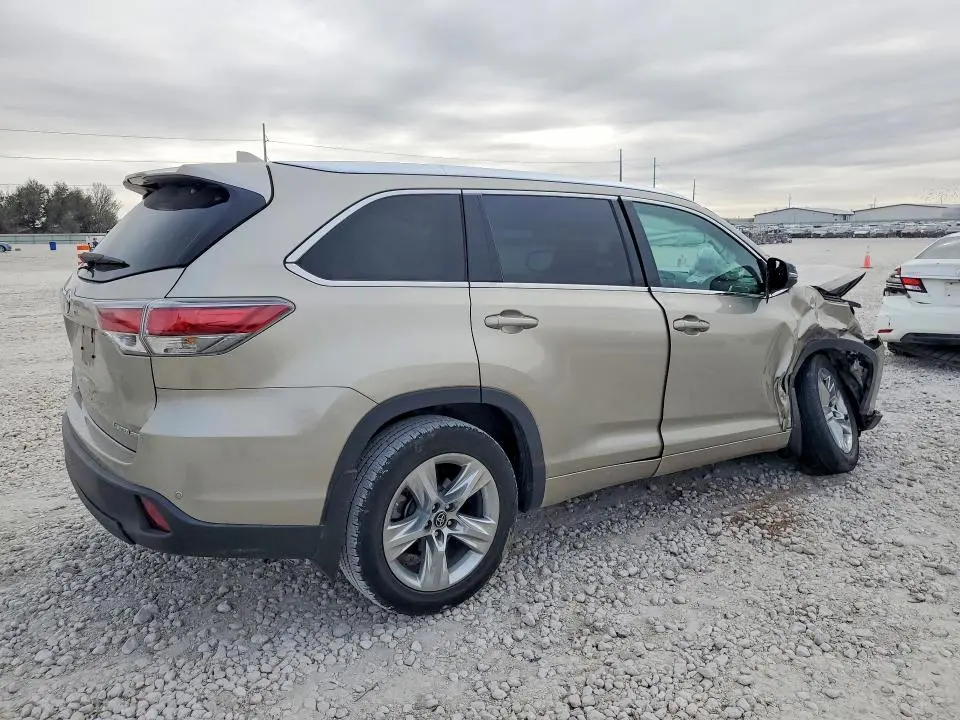 2016 TOYOTA HIGHLANDER LIMITED PLATINUM  