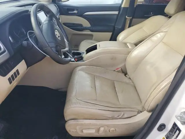 2014 TOYOTA HIGHLANDER XLE  