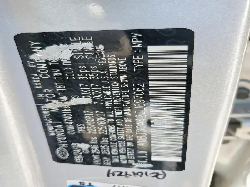 2018 HYUNDAI TUCSON SEL  