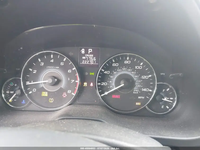 2010 SUBARU OUTBACK 2.5I LIMITED