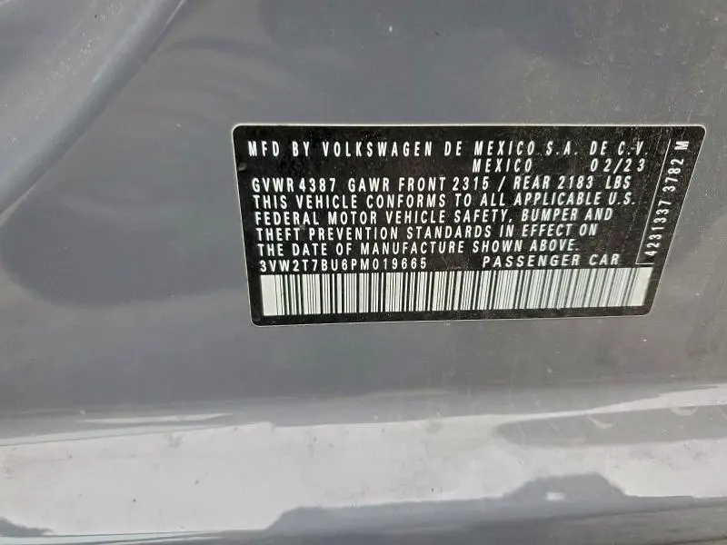 2023 VOLKSWAGEN JETTA GLI AUTOBAHN  