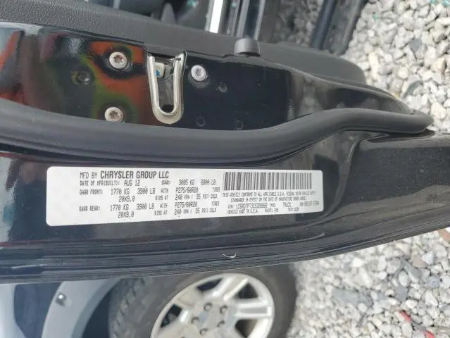 2012 DODGE RAM 1500 LONGHORN  