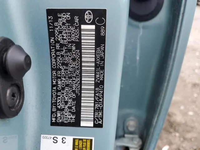 2014 TOYOTA PRIUS V   