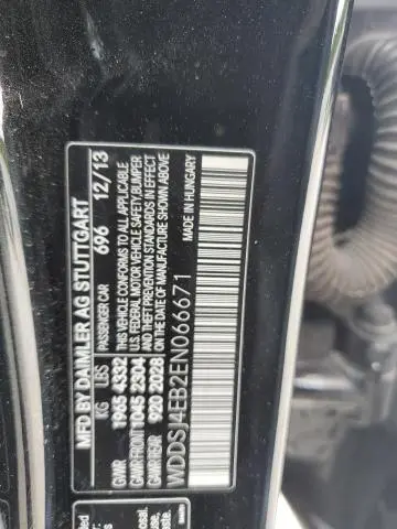 2014 MERCEDES-BENZ CLA 250  