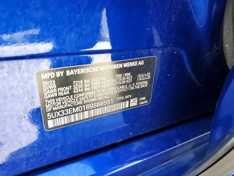 2024 BMW X7 M60I  