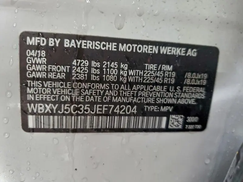 2018 BMW X2 XDRIVE28I  