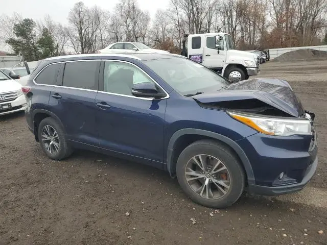 2016 TOYOTA HIGHLANDER XLE  