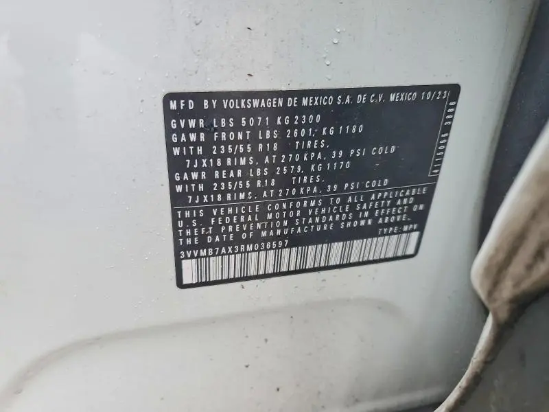 2024 VOLKSWAGEN TIGUAN SE  