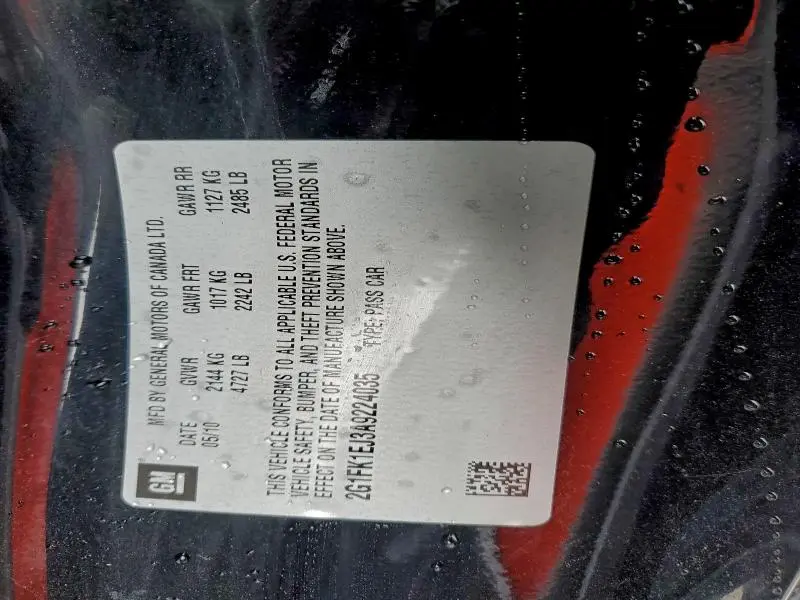 2010 CHEVROLET CAMARO SS  