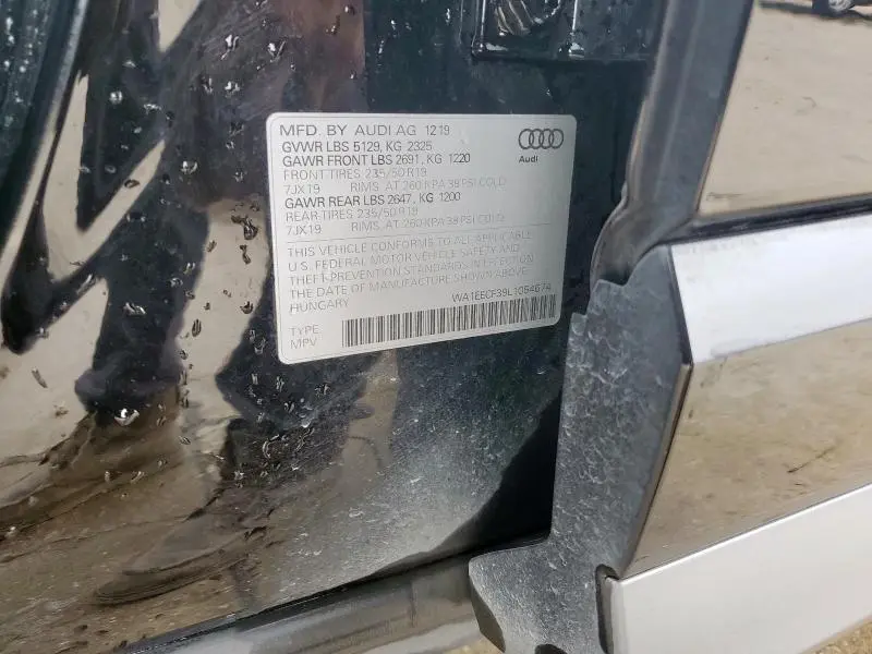 2020 AUDI Q3 PREMIUM PLUS S-LINE  
