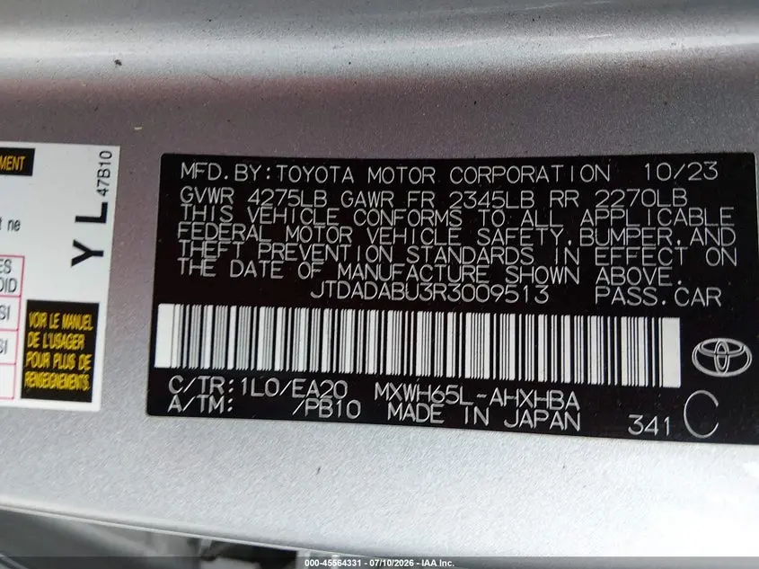 2024 TOYOTA PRIUS LIMITED AWD-E
