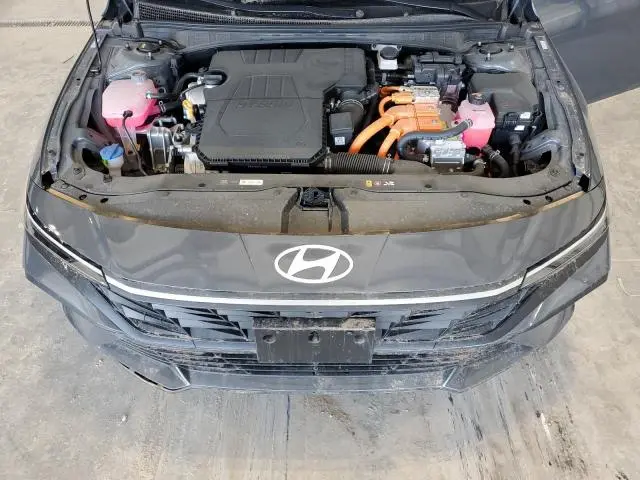 2024 HYUNDAI ELANTRA BLUE  