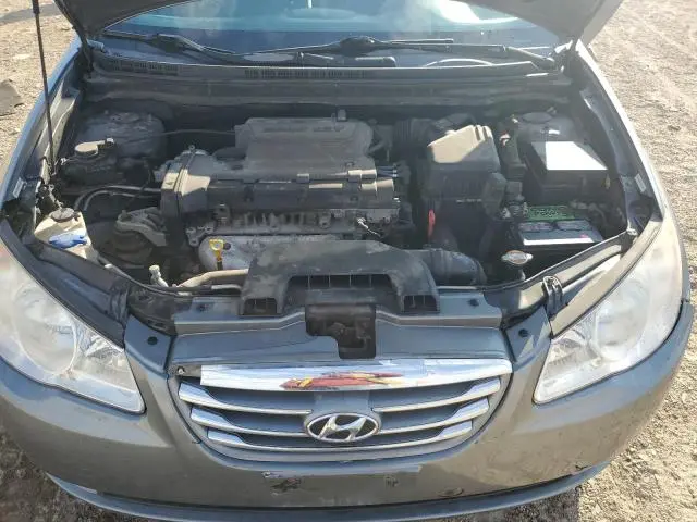 2010 HYUNDAI ELANTRA BLUE  