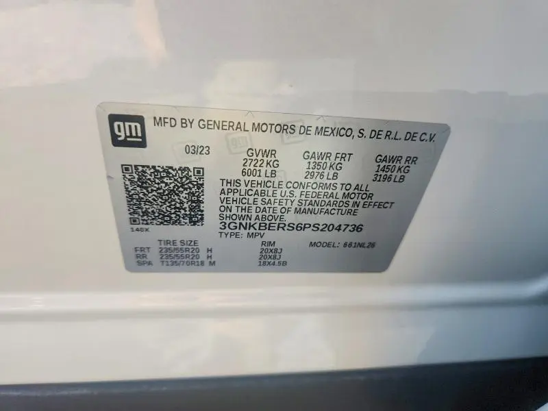 2023 CHEVROLET BLAZER RS  