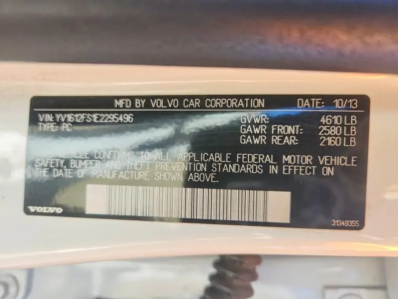 2014 VOLVO S60 T5  