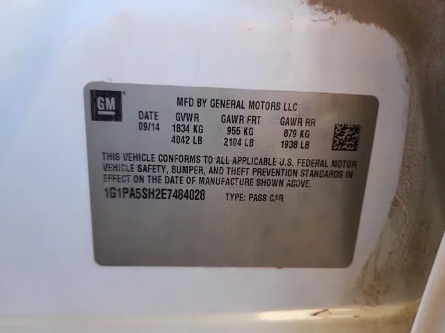 2014 CHEVROLET CRUZE LS  