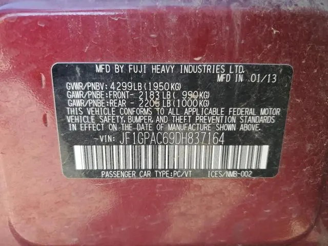 2013 SUBARU IMPREZA PREMIUM  