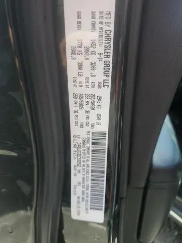 2014 DODGE DURANGO LIMITED  