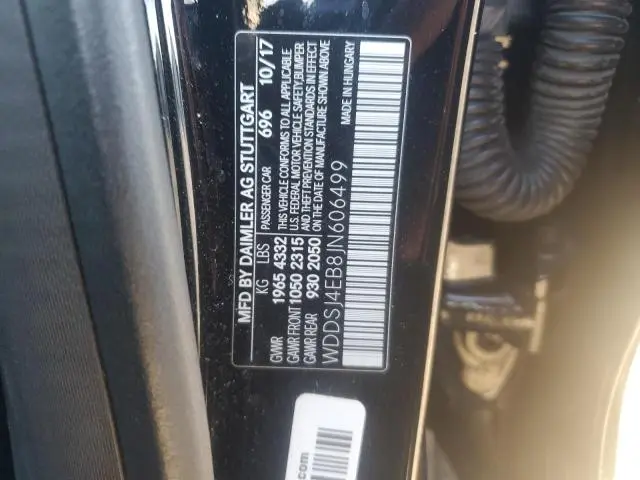 2018 MERCEDES-BENZ CLA 250  