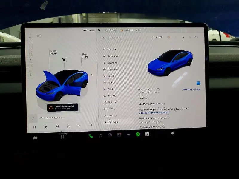 2025 TESLA MODEL 3   