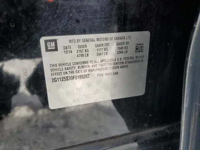 2015 CHEVROLET IMPALA LT  