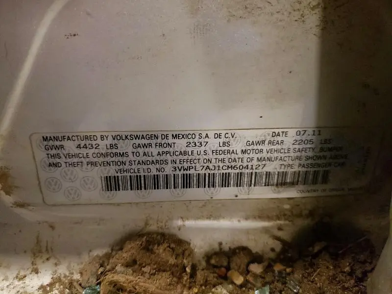 2012 VOLKSWAGEN JETTA TDI  