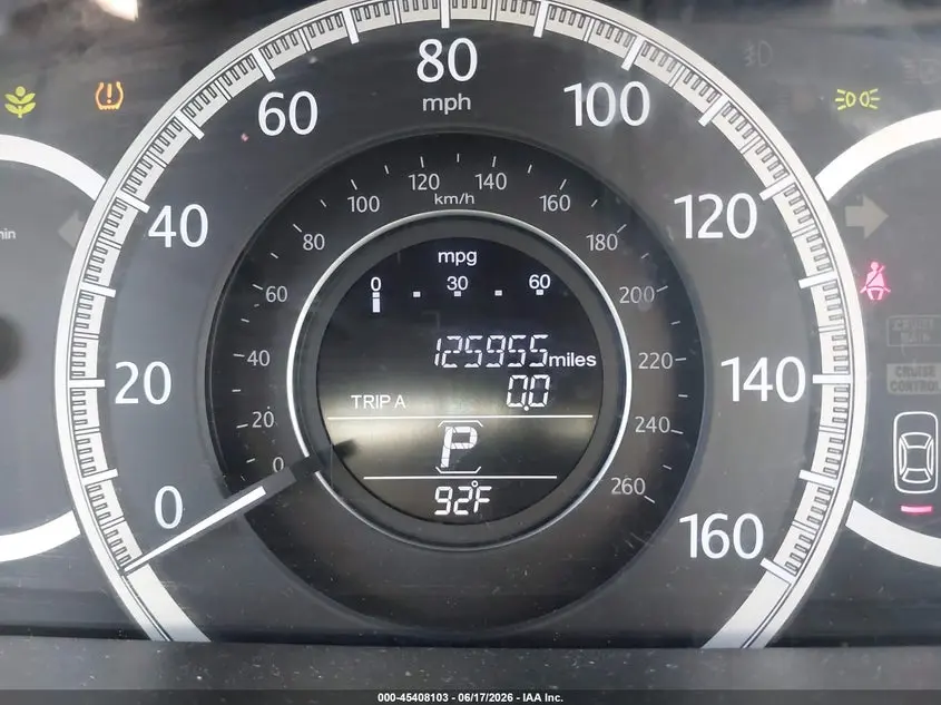 2013 HONDA ACCORD LX