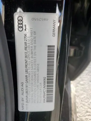 2018 AUDI A6 PREMIUM  