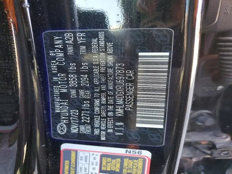 2024 HYUNDAI ELANTRA SEL  