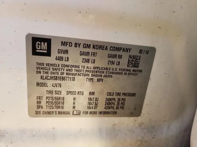 2014 BUICK ENCORE PREMIUM  