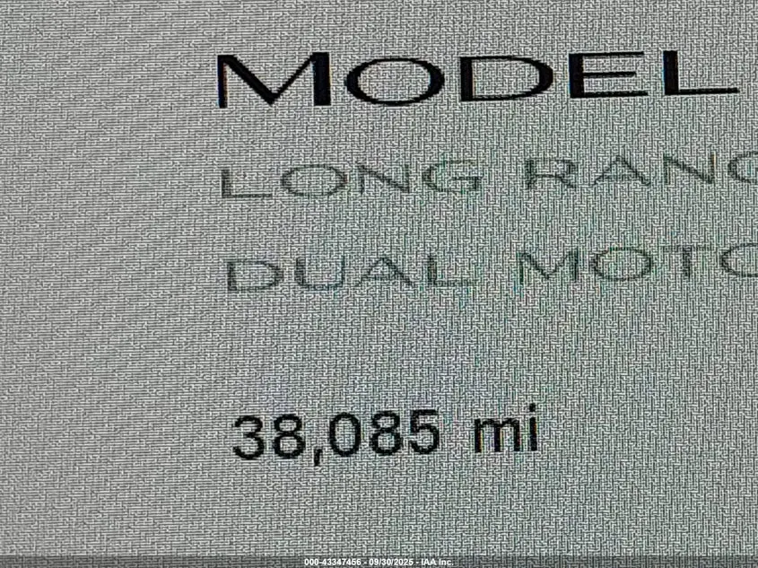 2020 TESLA MODEL Y LONG RANGE DUAL MOTOR ALL-WHEEL DRIVE