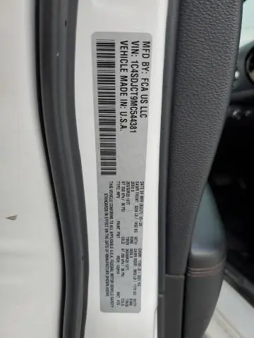 2021 DODGE DURANGO R/T  