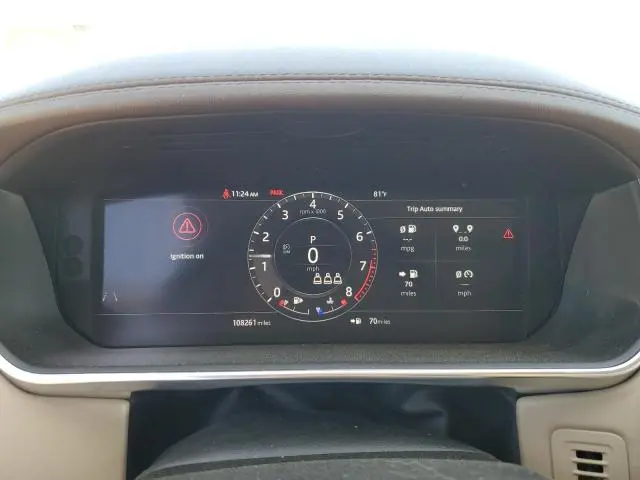 2019 LAND ROVER RANGE ROVER SUPERCHARGED