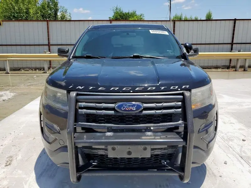 2018 FORD EXPLORER POLICE INTERCEPTOR