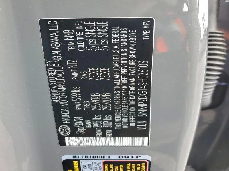 2025 HYUNDAI SANTA FE SEL  