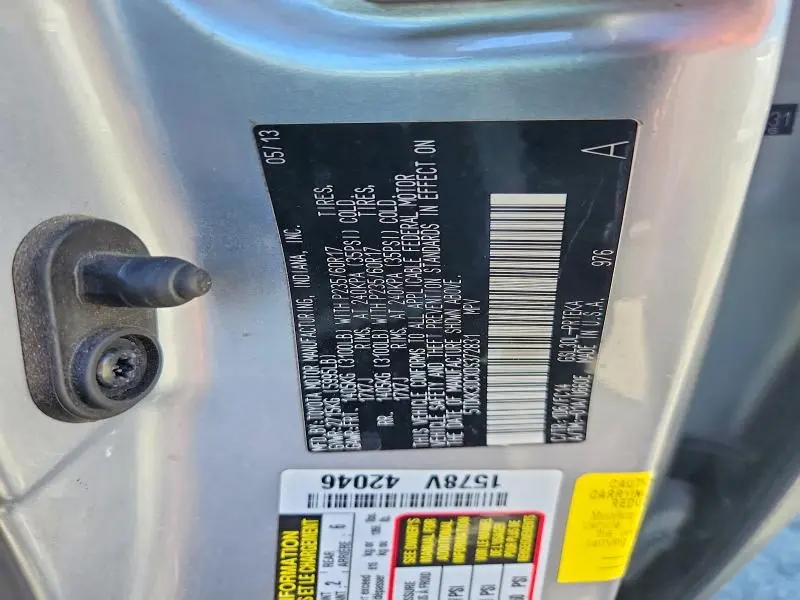 2013 TOYOTA SIENNA LE  